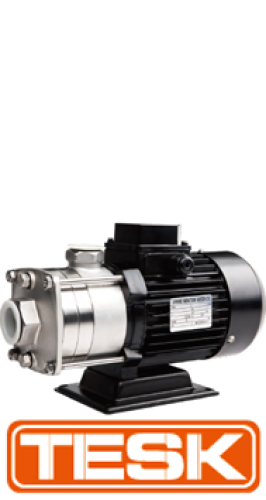 Tesk SHM16-20 / 2.2KW 400V Stainless Steel Horizontal Multistage Pump image 1